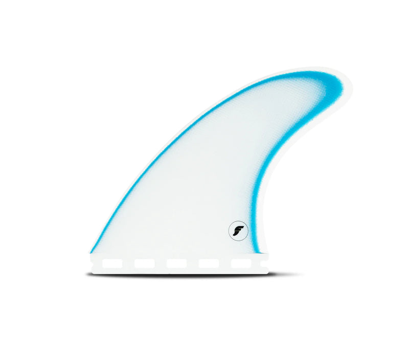 Load image into Gallery viewer, Futures Fins Ethan Ewing Fiberglass Tri Fin Set Medium White/Blue
