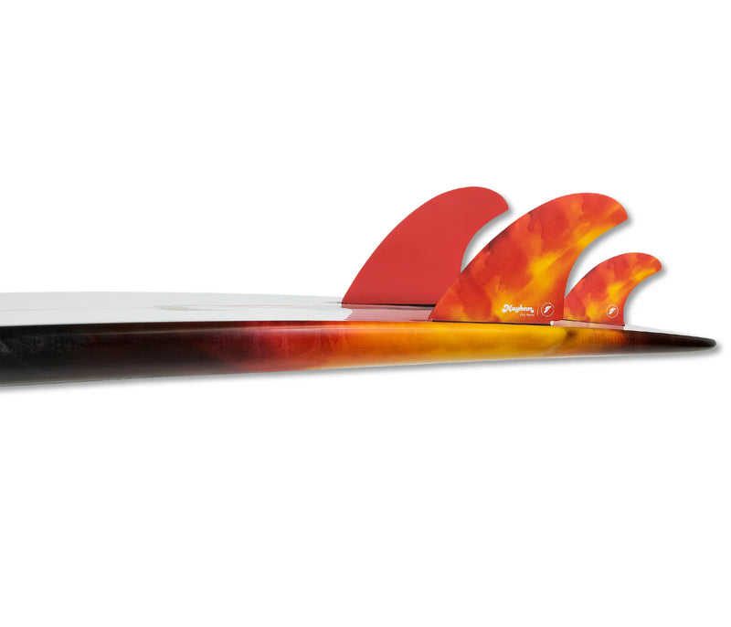 Load image into Gallery viewer, Futures Fins Mayhem Evil Twin + 1 HC Surf Fin Set Medium