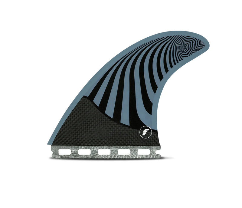 Load image into Gallery viewer, Futures Fins Pyzel Tri Fin HC Carbon Surf Fin Set Large