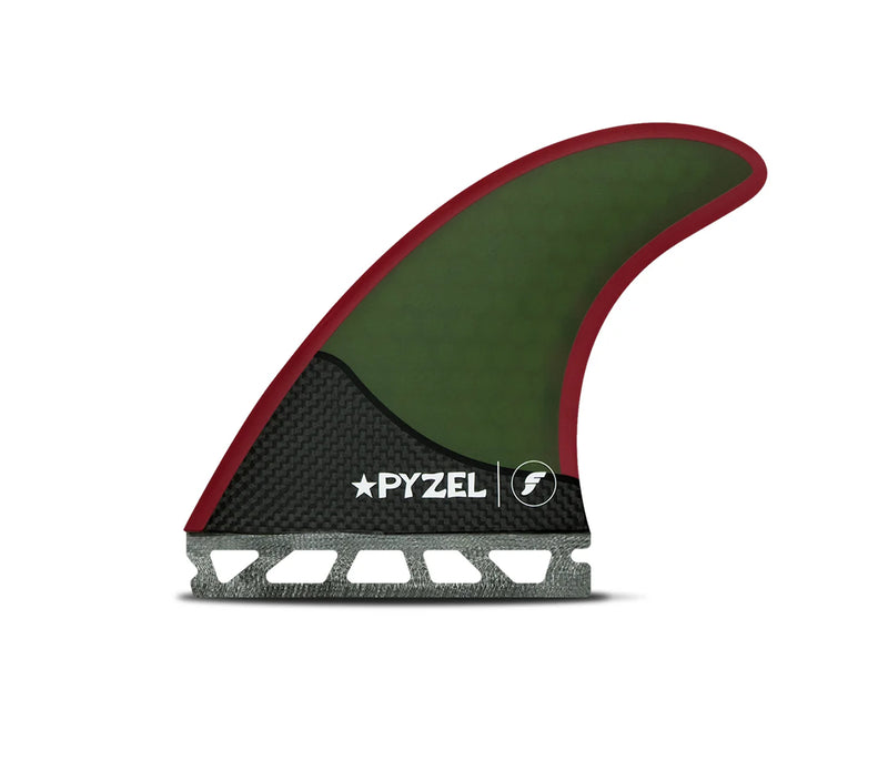 Load image into Gallery viewer, Futures Fins PYZEL TRI Honeycomb/Carbon Medium