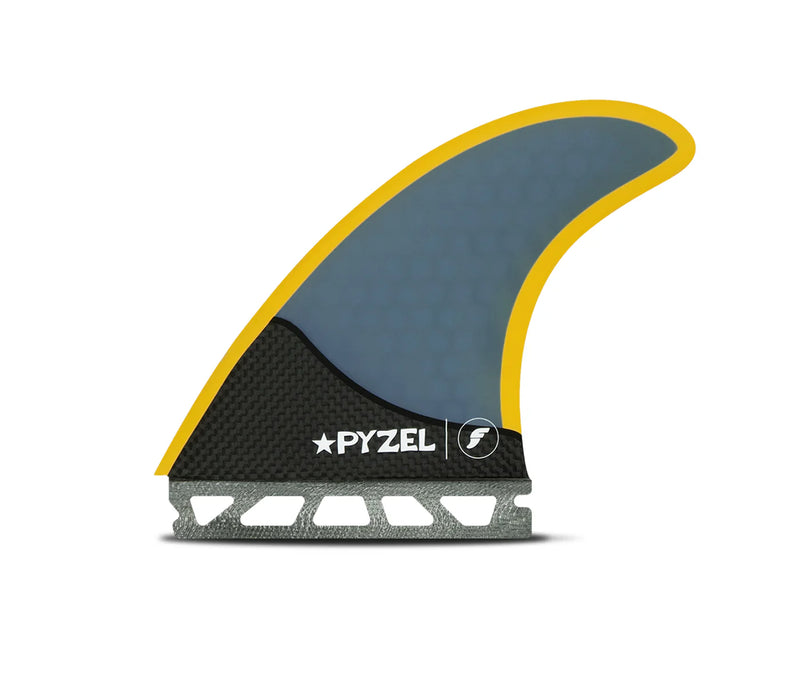 Load image into Gallery viewer, Futures Fins Pyzel Tri Fin HC Carbon Surf Fin Set Large