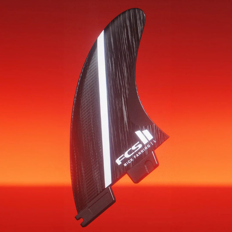 Load image into Gallery viewer, FCS II Mick Fanning Glass Fibre Fusion Tri Fin Set