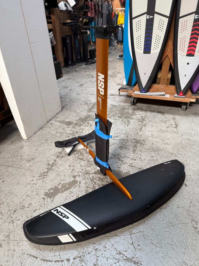 Load image into Gallery viewer, NSP Airwave Foil Set - 90Cm Mast w/ 2500 & 1650 Front Wing USED