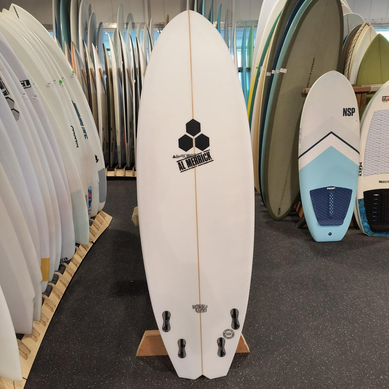 Load image into Gallery viewer, Channel Islands Bobby Quad 5'8 FCSII clear