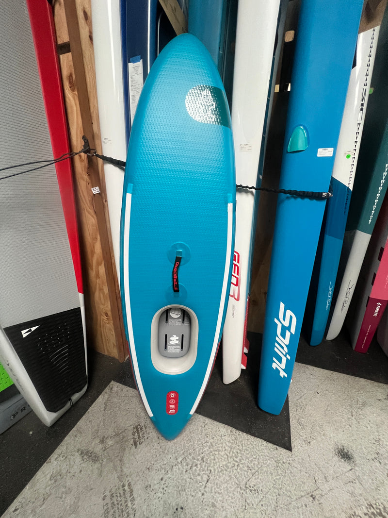 Load image into Gallery viewer, Starboard Ace Foil 6'10 x 21 Deluxe Lite Carbon 100L Inflatable Foil Board