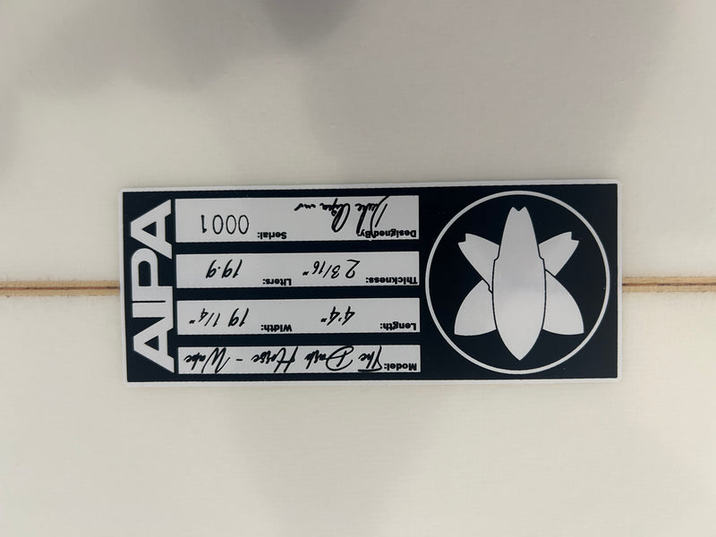 Load image into Gallery viewer, Aipa Dark Horse Wake Surf Board 4'4