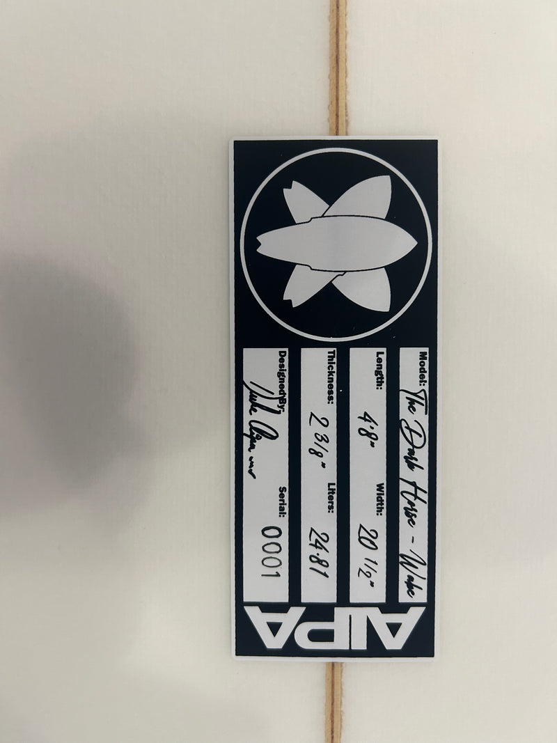 Load image into Gallery viewer, Aipa Dark Horse Wakesurf Board 4'8"