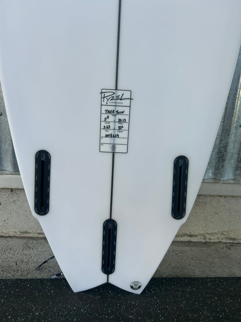Load image into Gallery viewer, Pyzel Tiger Twin 5'8"