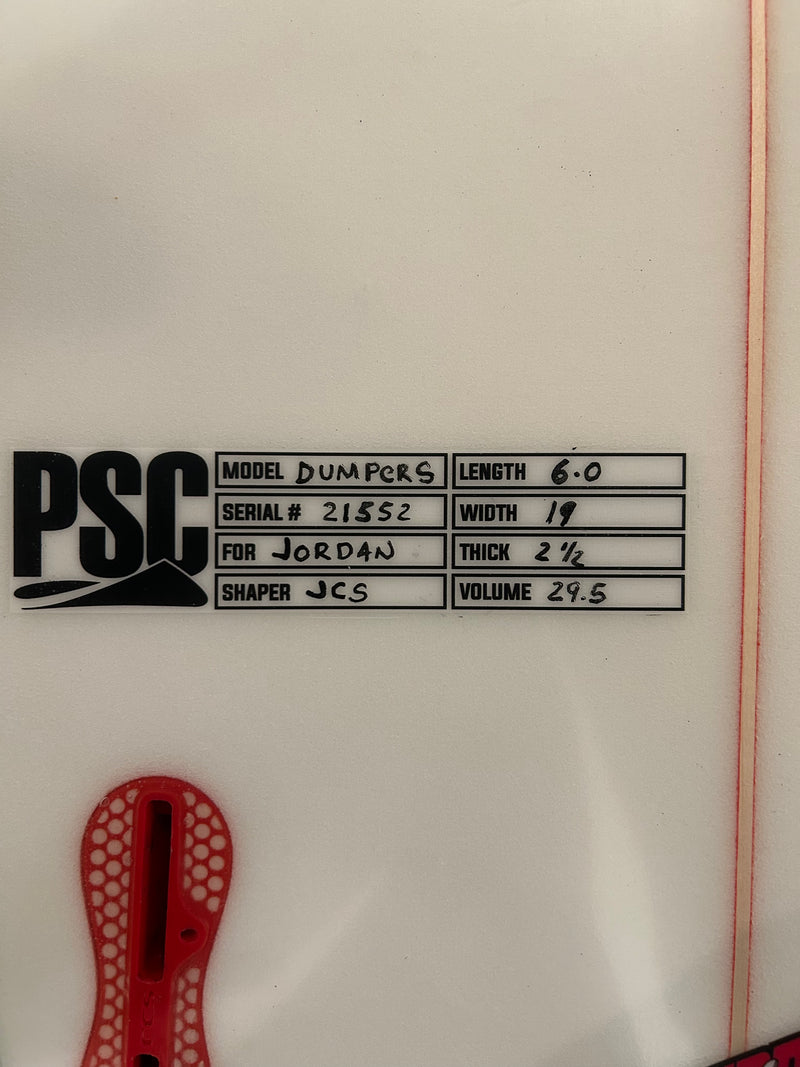 Load image into Gallery viewer, PSC Dumpers 6'0" Round Pin USED