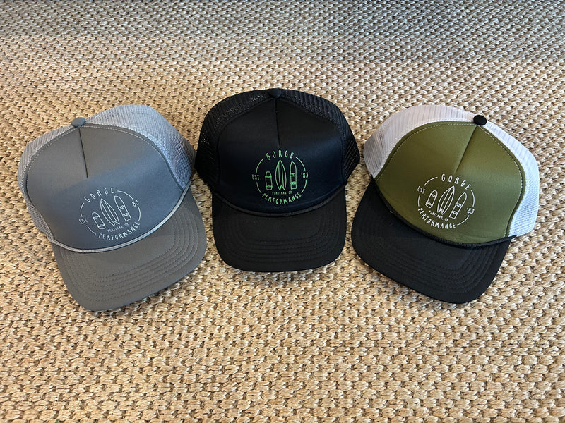 Load image into Gallery viewer, Gorge Trifecta Trucker Hat