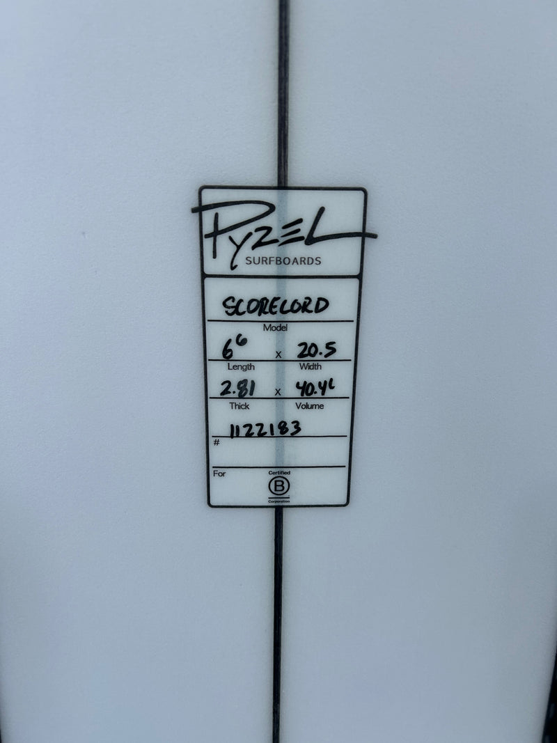 Load image into Gallery viewer, Pyzel Score Lord 6'6"