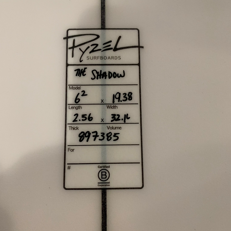 Load image into Gallery viewer, Pyzel Shadow 6'2