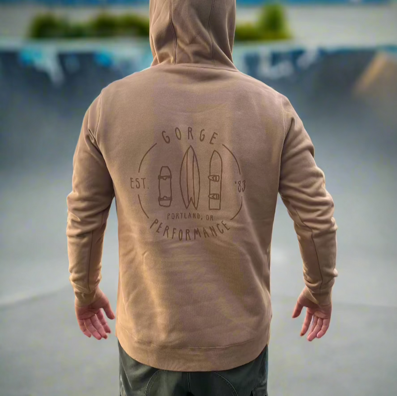 Load image into Gallery viewer, Gorge Performance Crest Hoodie