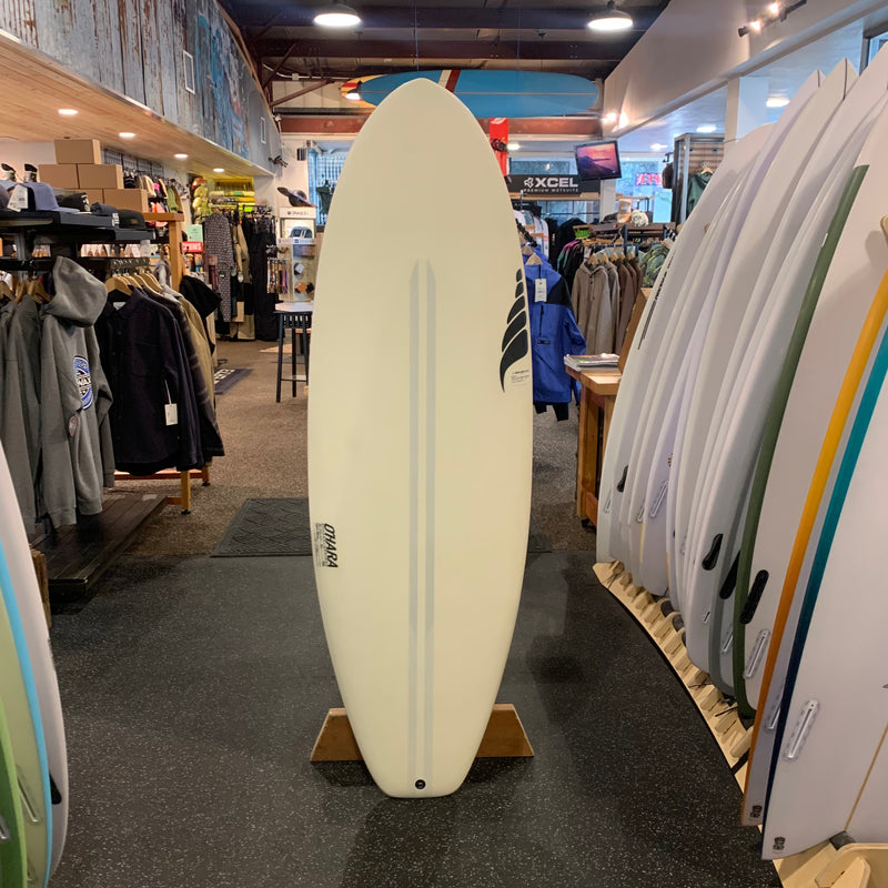 Load image into Gallery viewer, Solid Lunch Break 5'8 Bio Flex Epoxy with Tye Dye bottom tint