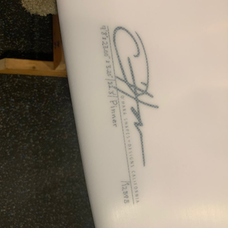 Load image into Gallery viewer, Solid Pinner longboard 9'8 single fin with white tint