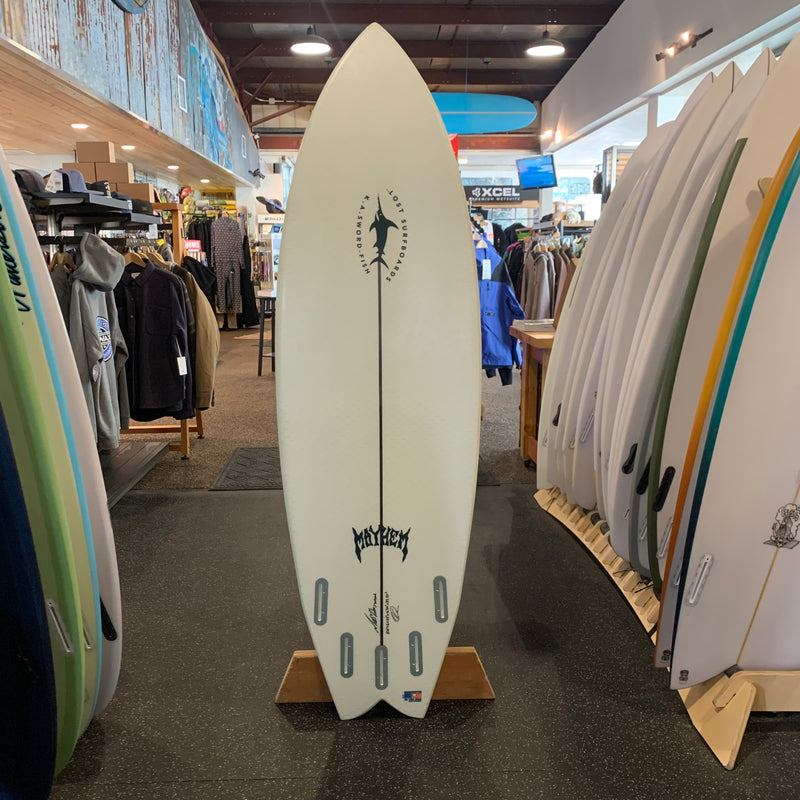 Load image into Gallery viewer, Lib x Lost K.A. Swordfish 5'10 Futures Compatible No Biggie B Grade