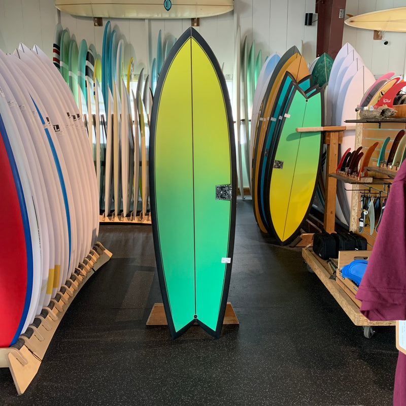 Load image into Gallery viewer, Murdey Twin Fish 6'0"