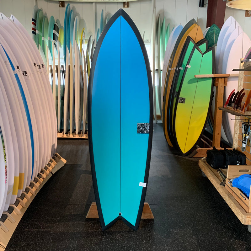 Load image into Gallery viewer, Murdey Twin Fish 5'8"