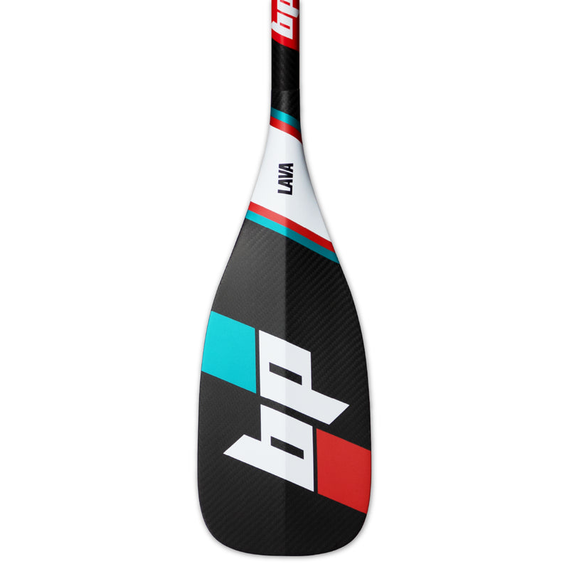 Load image into Gallery viewer, Black Project Lava 3-Piece Adjustable SUP Paddle with Padded Travel Case