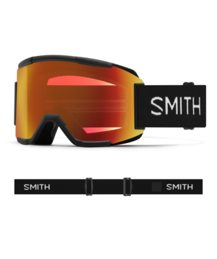 Load image into Gallery viewer, Smith Squad Snow Goggle - Black || ChromaPop Everyday Red Mirror Lens