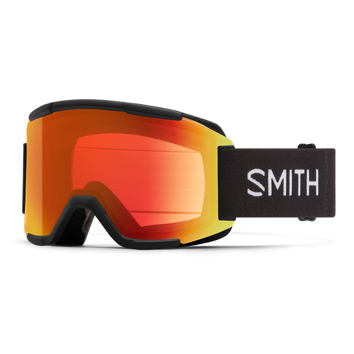 Load image into Gallery viewer, Smith Squad Snow Goggle - Black || ChromaPop Everyday Red Mirror Lens