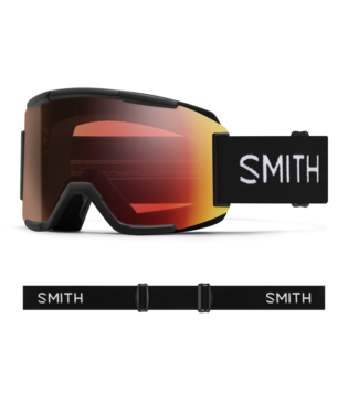 Load image into Gallery viewer, Smith Squad Snow Goggle - Black | ChromaPop Pro Photochromic Red Mirror Lens