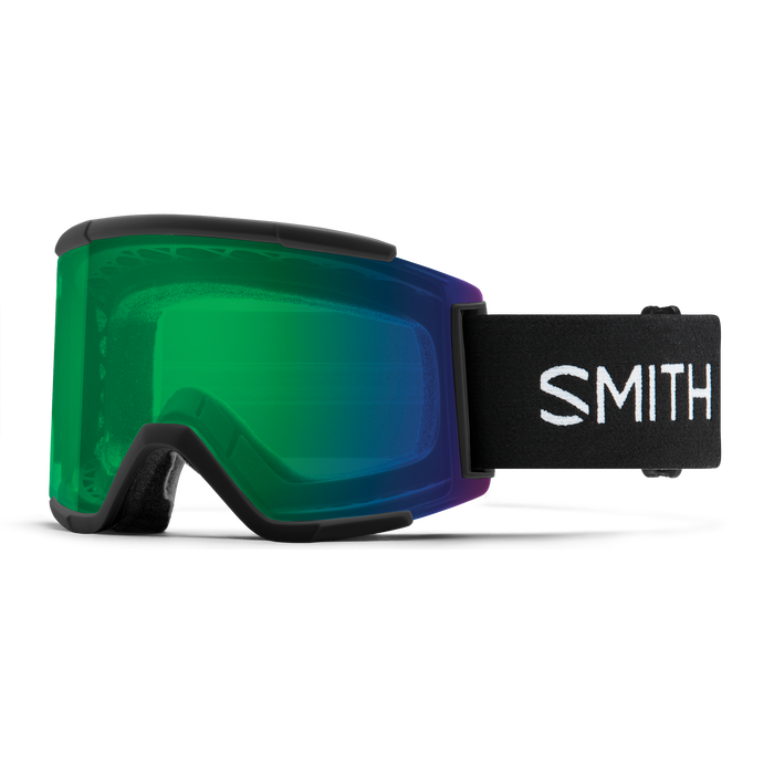 Load image into Gallery viewer, Smith Squad XL Snow Goggle - Black || ChromaPop Sun Green Mirror Lens