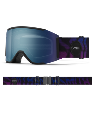 Load image into Gallery viewer, Smith Squad MAG Snow Goggle - Copy Cat | ChromaPop Everyday Blue Mirror Lens