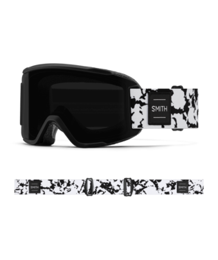 Smith Squad S Snow Goggle Black Marble ChromaPop Sun Black