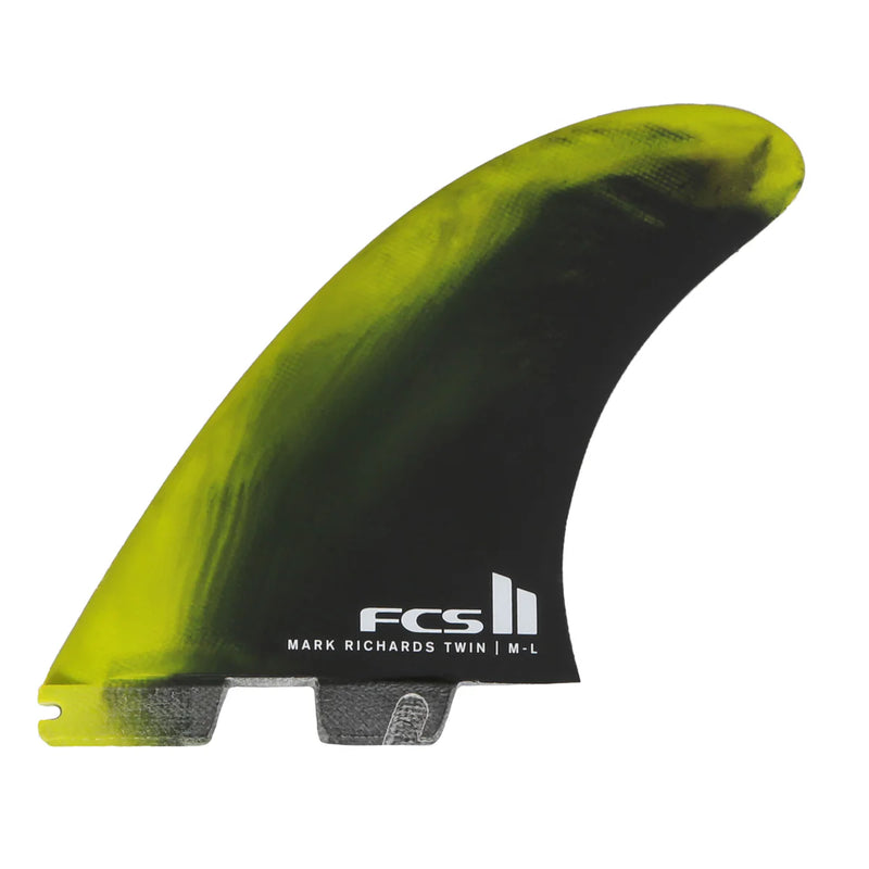 Load image into Gallery viewer, FCS II Mark Richards Twin + 1 Cyber Lime