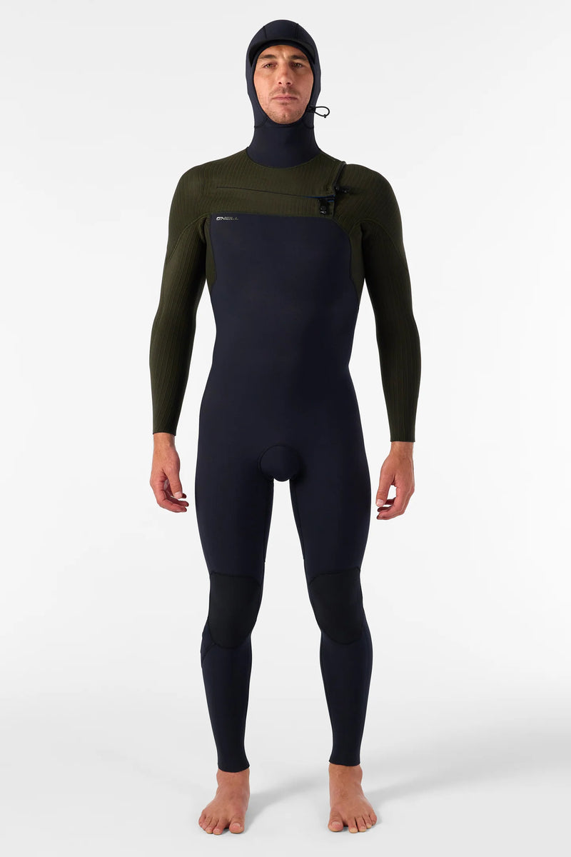 Load image into Gallery viewer, O'Neill Hyperfreak 4/3+ Chestzip Hooded Full Wetsuit