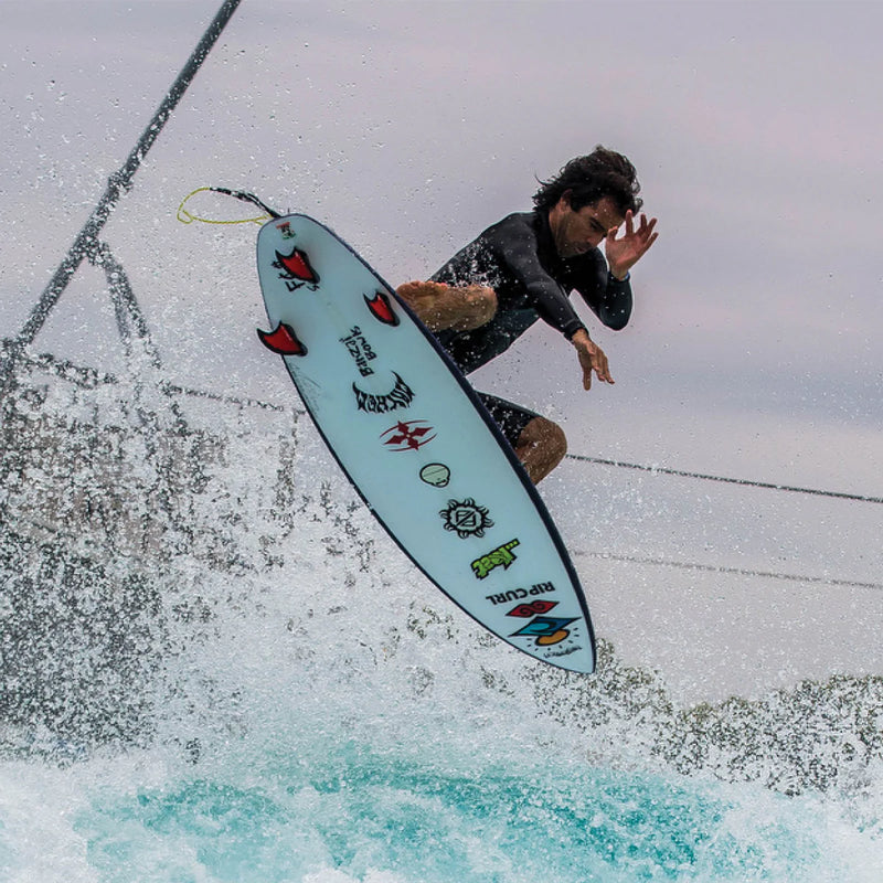 Load image into Gallery viewer, FCS II Mason Ho PC Aircore Tri Fin Set Code Red