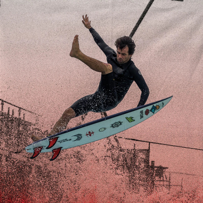 Load image into Gallery viewer, FCS II Mason Ho PC Aircore Tri Fin Set Code Red
