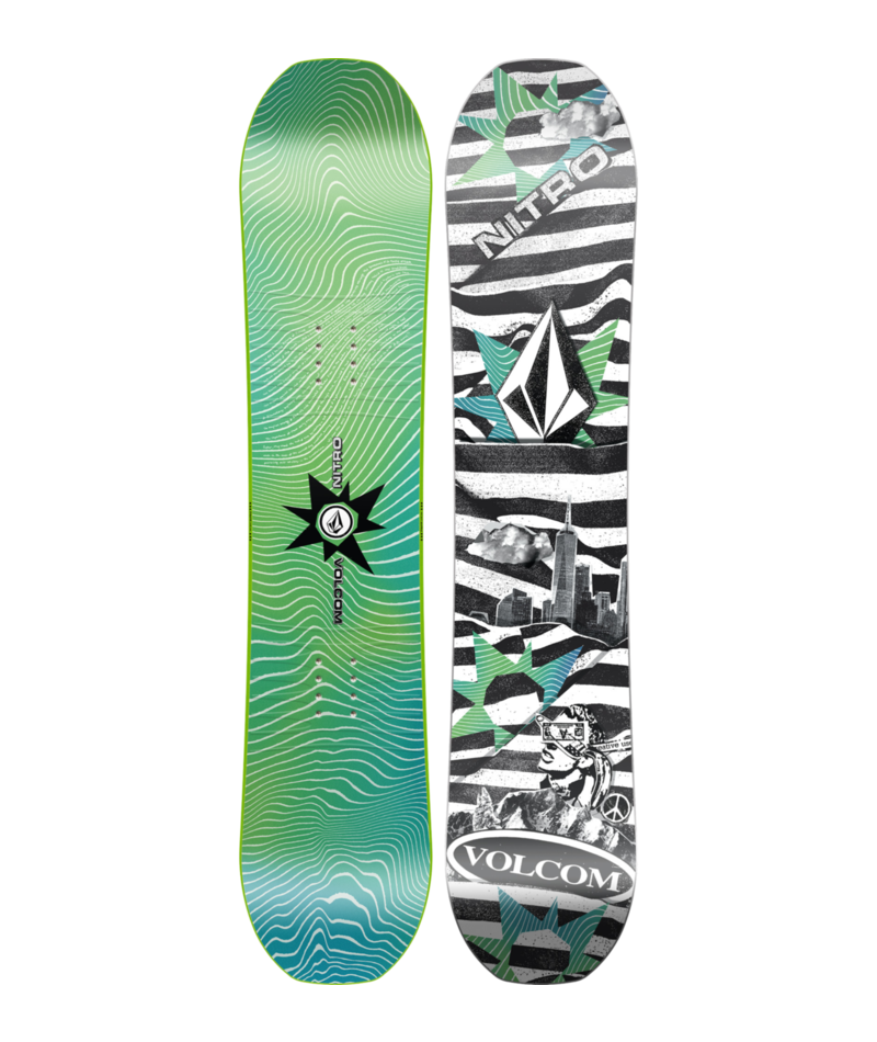 Nitro Ripper Kids X Volcom Snowboard 2025 106 Nitro Ripper Kids X Volcom Snowboard 2025 106