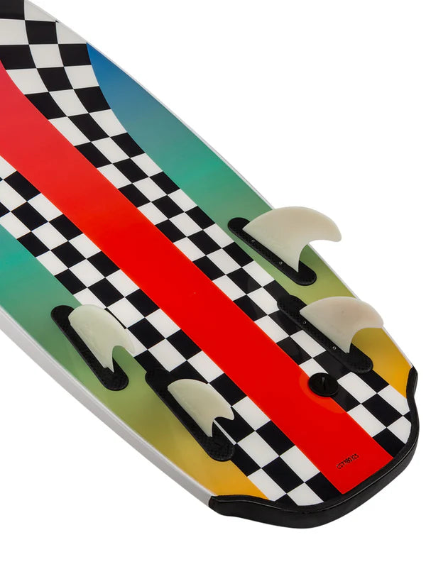 Load image into Gallery viewer, Catch Surf Odysea T&C Surf Designs Bat Tail Quad 5'8 Surfboard