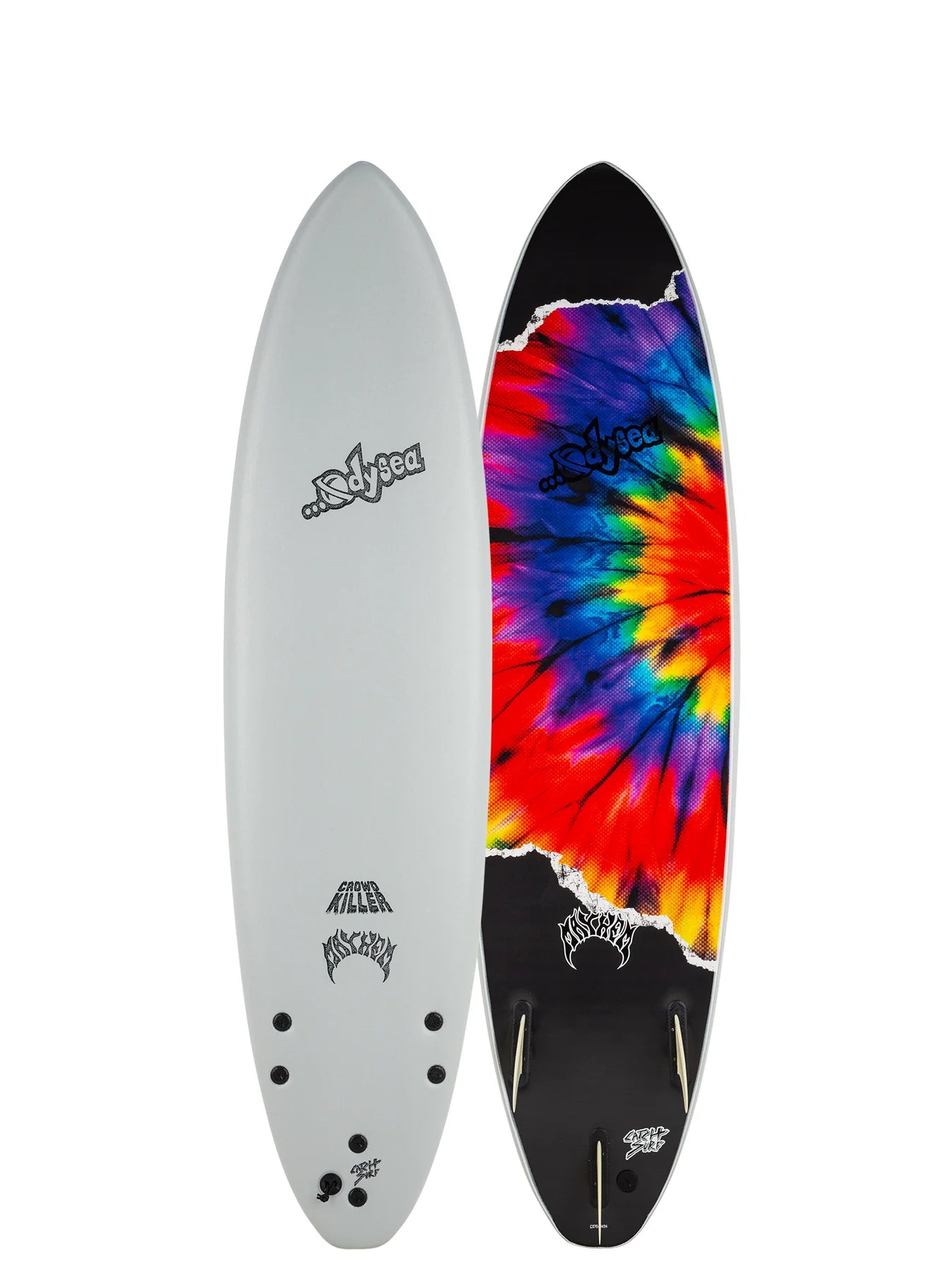 Odysea x Lost Crowd Killer 6'8 Foamie Surfboard – Gorge Performance