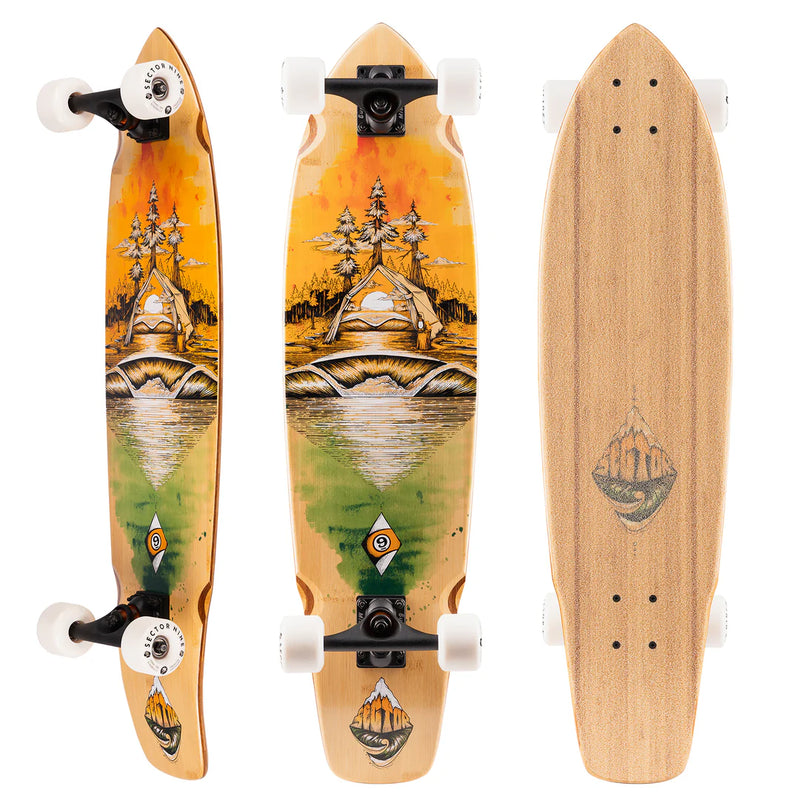 Load image into Gallery viewer, Sector 9 Odyssey Ft. Point Skateboard Complete