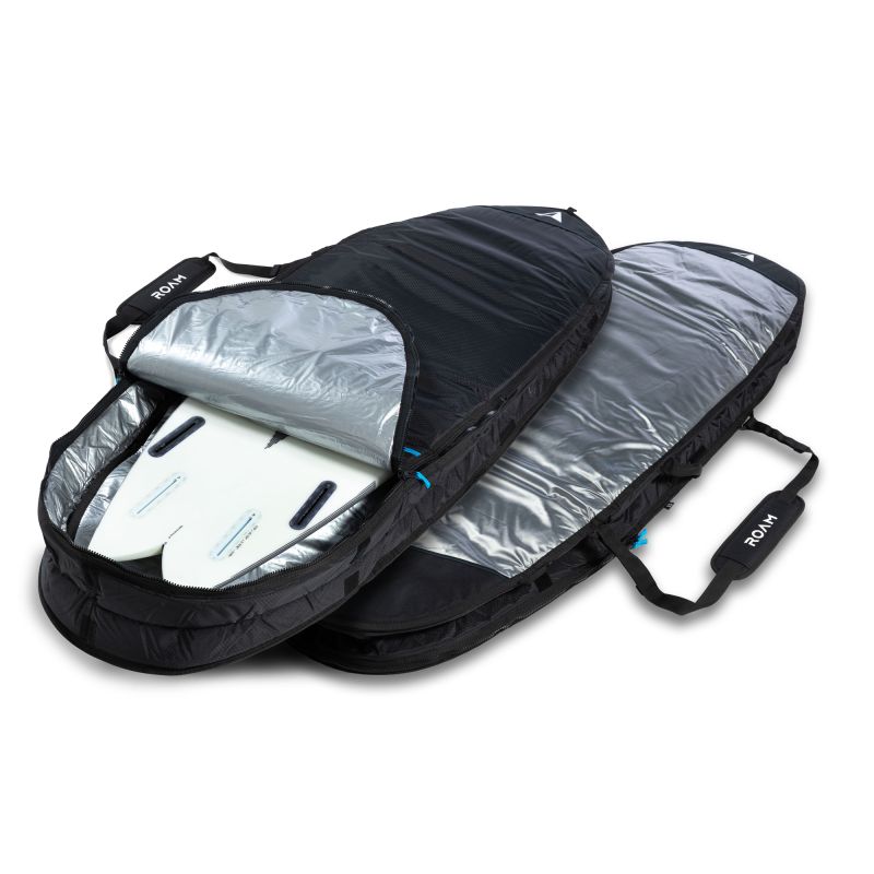 Load image into Gallery viewer, Roam Tech Plus Double Slim Plus Hybrid Surfboard Bag