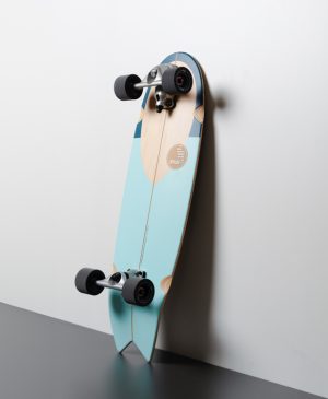 Load image into Gallery viewer, Slide Swallow Noserider 31" Surf Skateboard Complete