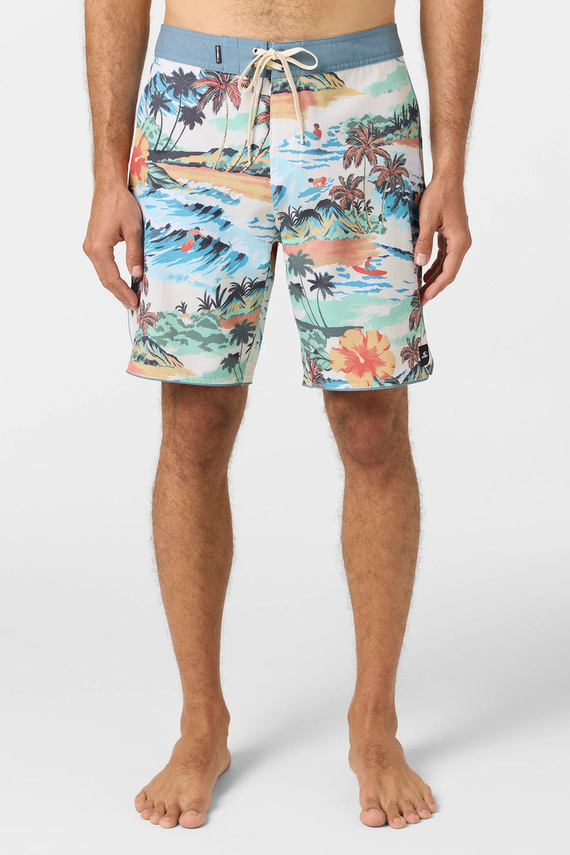 Load image into Gallery viewer, O'Neill Hyperfreak Mysto Scallop 19" Boardshorts