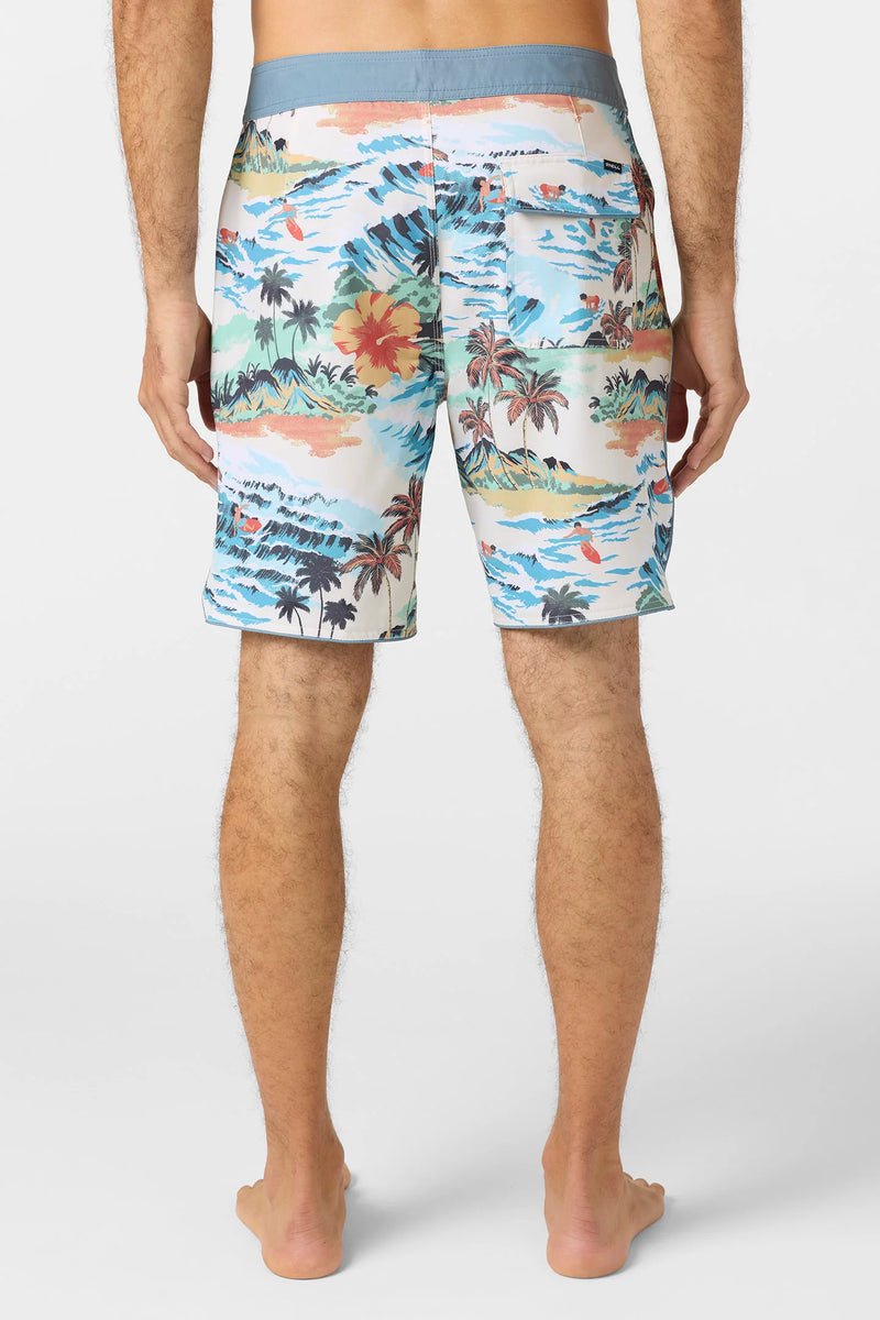 Load image into Gallery viewer, O'Neill Hyperfreak Mysto Scallop 19" Boardshorts