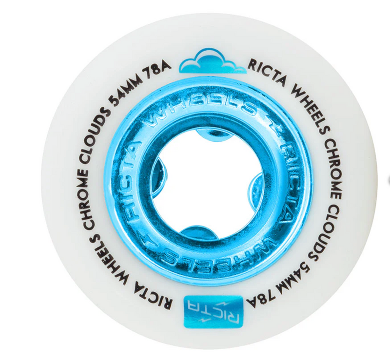 Load image into Gallery viewer, Ricta Chrome Clouds 56mm 78a Skateboard Wheels