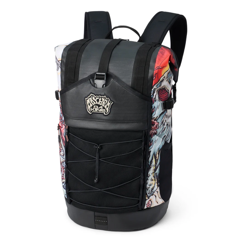 Load image into Gallery viewer, Dakine Mission Surf x Mayhem DLX Wet/Dry Rolltop Backpack 35L