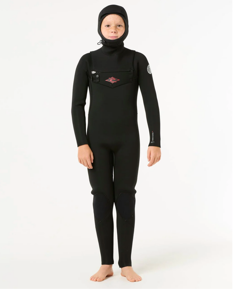 Load image into Gallery viewer, Rip Curl Youth Dawn Patrol 5/4 Hooded