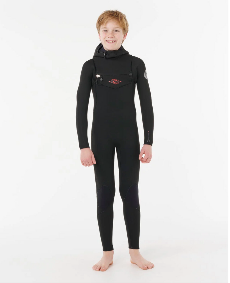 Load image into Gallery viewer, Rip Curl Youth Dawn Patrol 5/4 Hooded