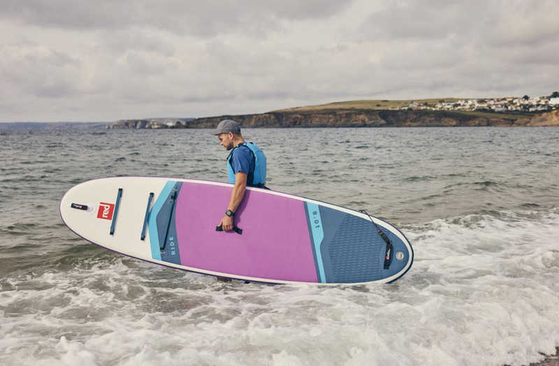 Load image into Gallery viewer, Red Paddle Co. Ride 10'6 x 32 Purple Inflatable SUP