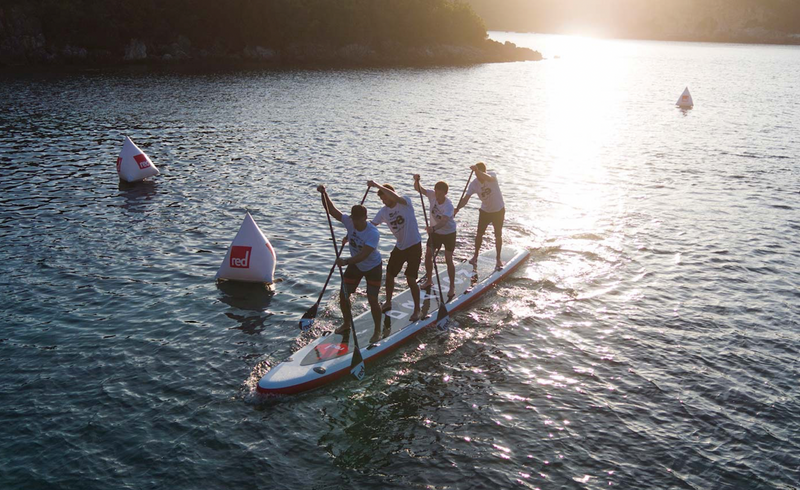 Load image into Gallery viewer, Red Paddle Co. Dragon 22 x 34 Inflatable SUP USED