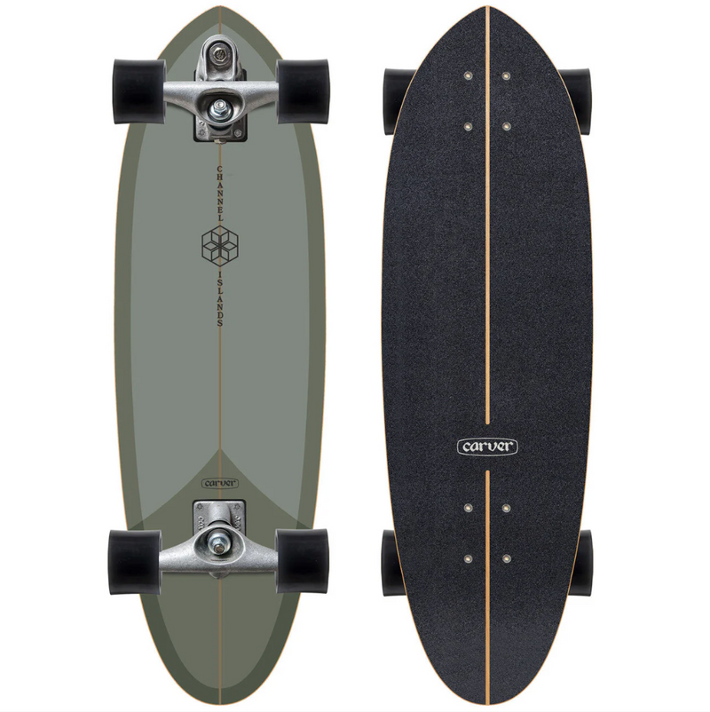 Load image into Gallery viewer, Carver C7 Channel Islands Mid Sage 32.5" Surfskate Complete