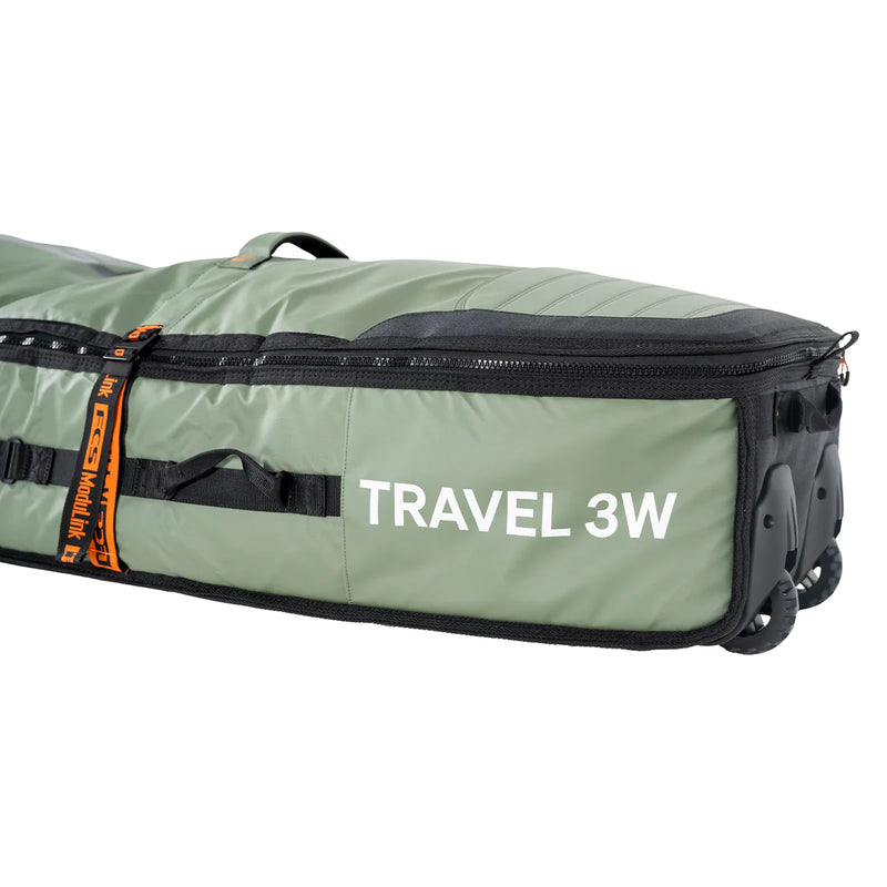 Load image into Gallery viewer, FCS Travel 3 Shortboard/Fish Wheelie Surfboard Bag