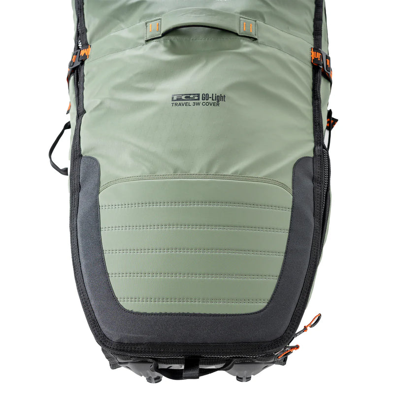 Load image into Gallery viewer, FCS Travel 3 Shortboard/Fish Wheelie Surfboard Bag
